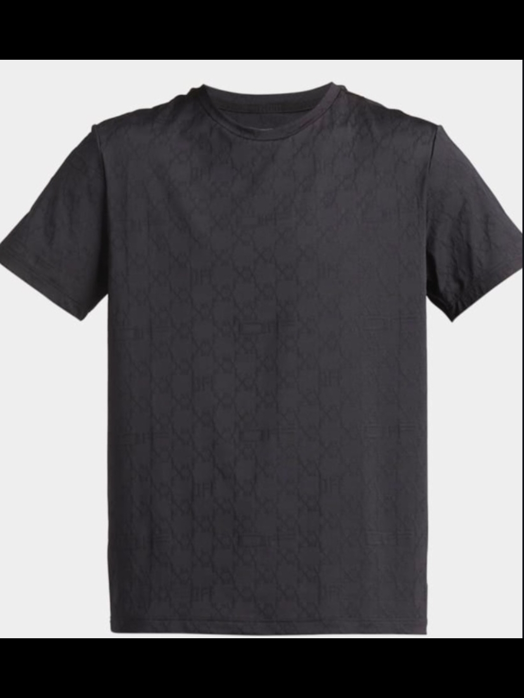 Nwot Off White Men's Black Short-Sleeve Crewneck Fitted T-Shirt